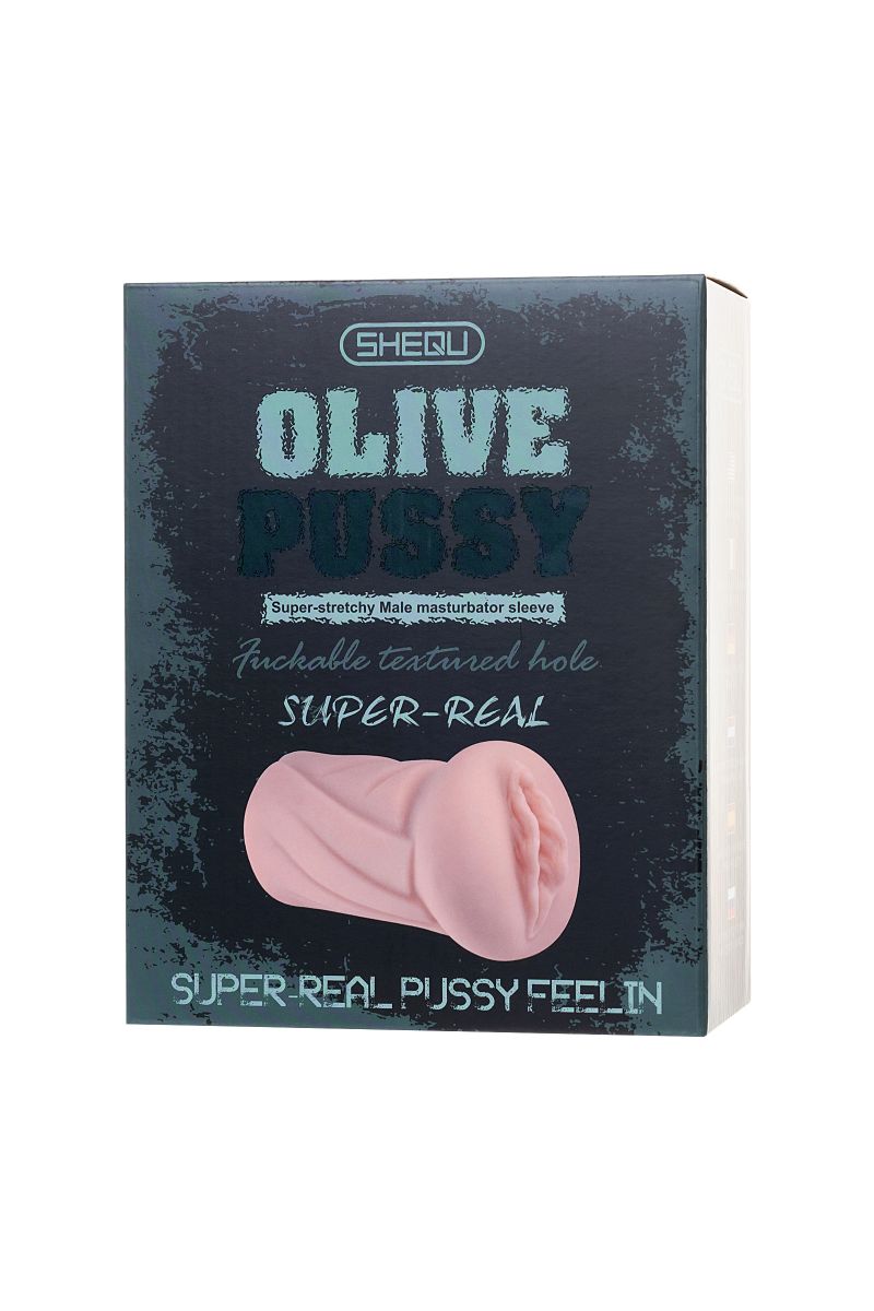 Телесный мастурбатор-вагина Olive